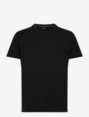 BOSS - Teebo_N - short-sleeved t-shirts - black - 0