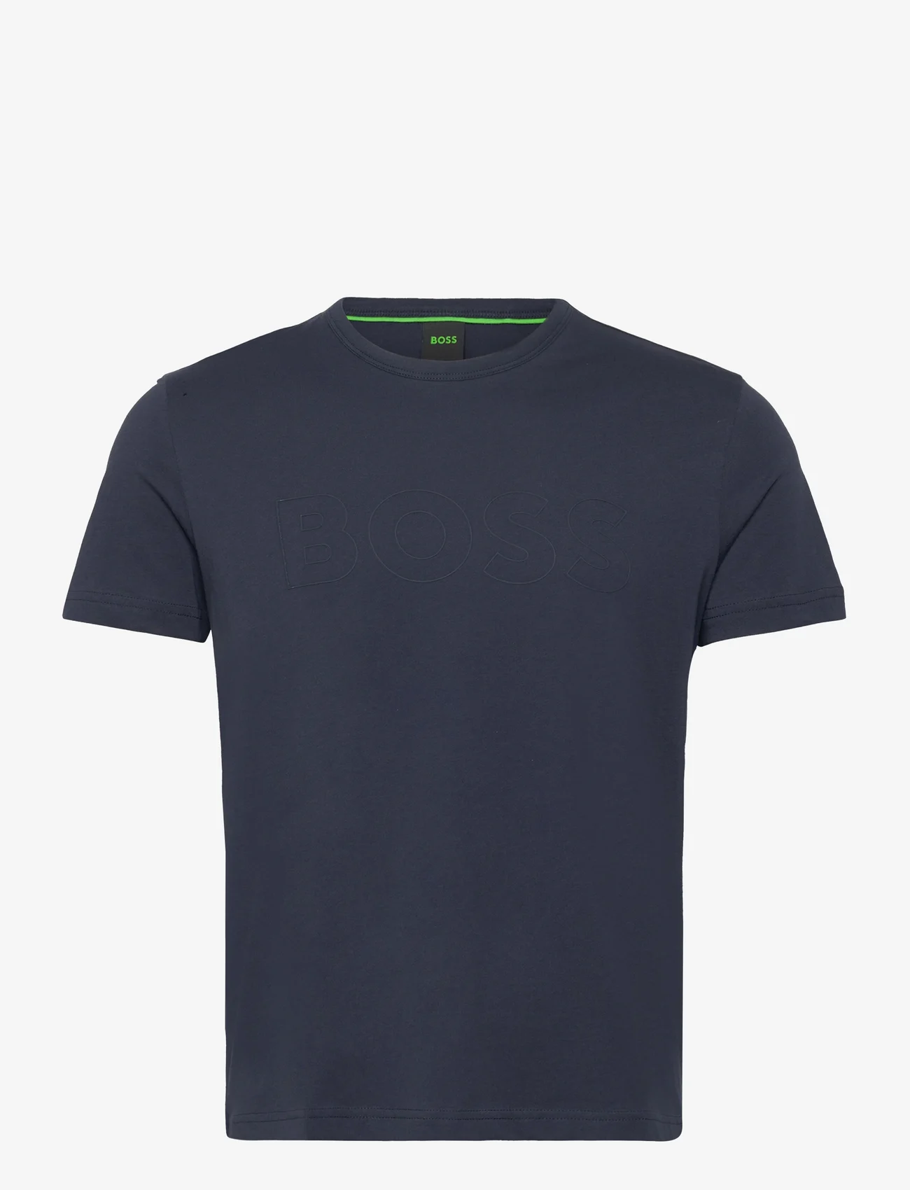 BOSS - Teebo_N - short-sleeved t-shirts - navy - 0