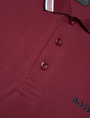 BOSS - Paddy - short-sleeved polos - dark red - 4