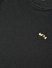 BOSS - Tee Curved - t-shirts - black - 5