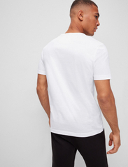 BOSS - Tee Curved - t-shirts - white - 5