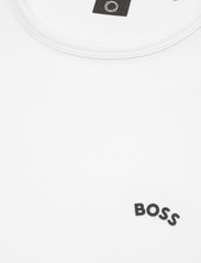BOSS - Tee Curved - t-shirts - white - 6