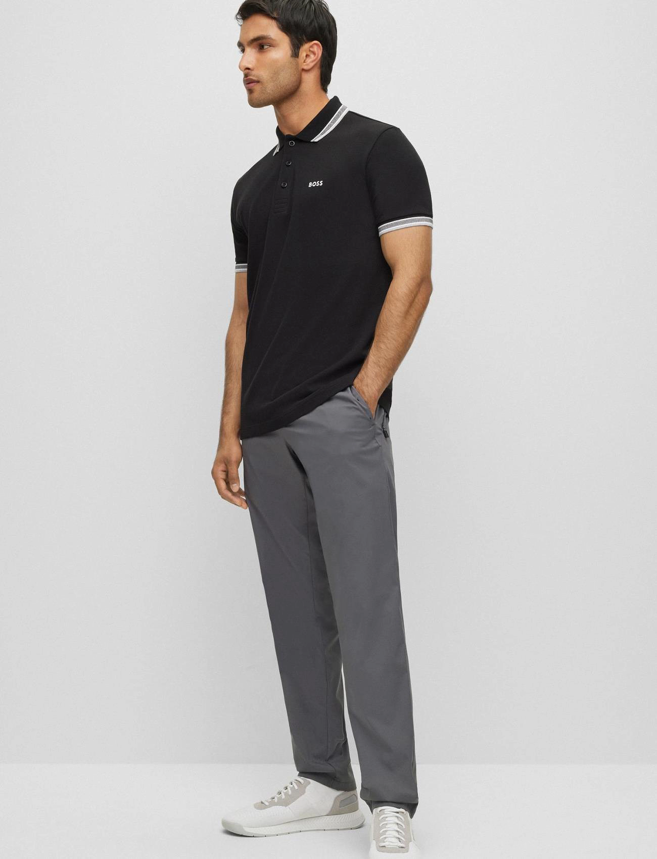 BOSS Paddy, XXL, Polos, Schwarz - Short-sleeved, Männerswear