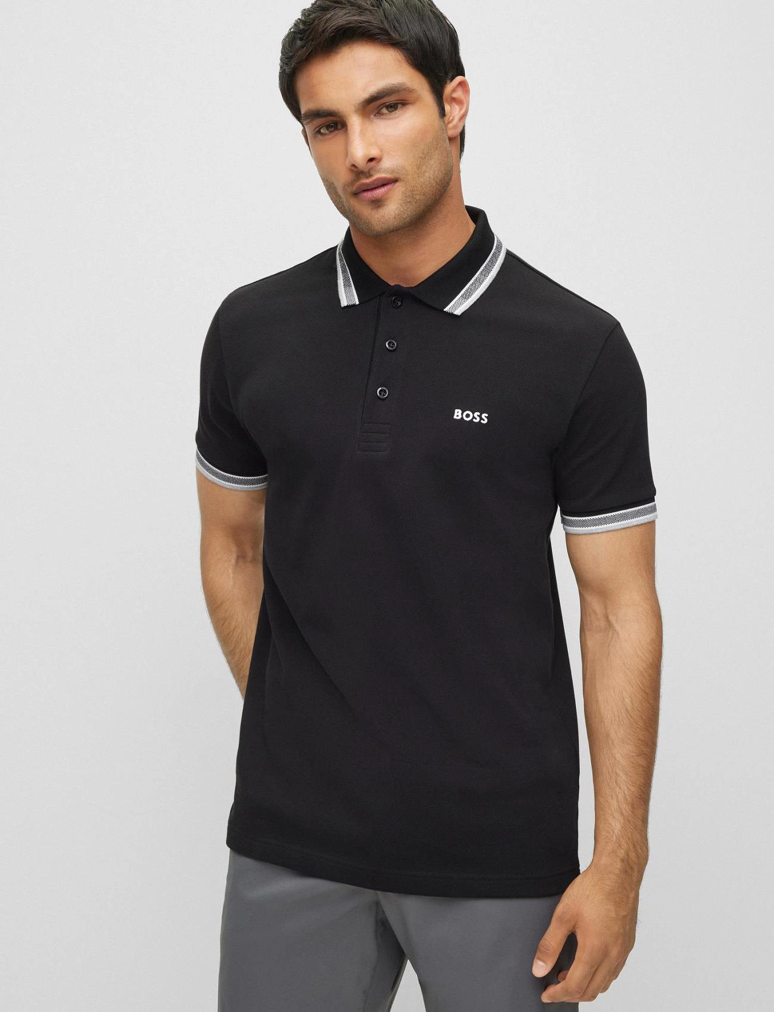 BOSS - Paddy - oberteile & t-shirts - black - 4