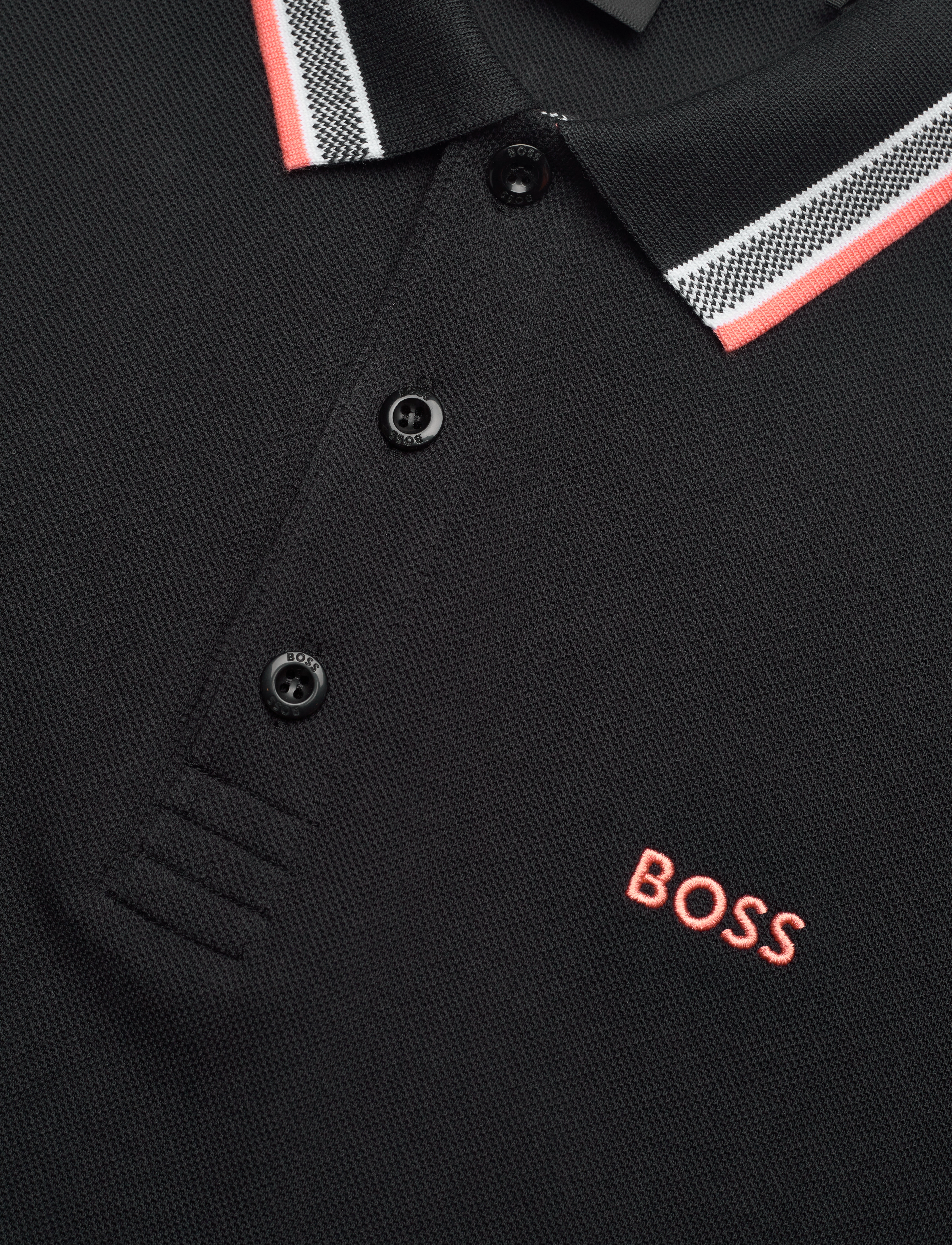 BOSS - Paddy - kortärmade pikéer - black - 2