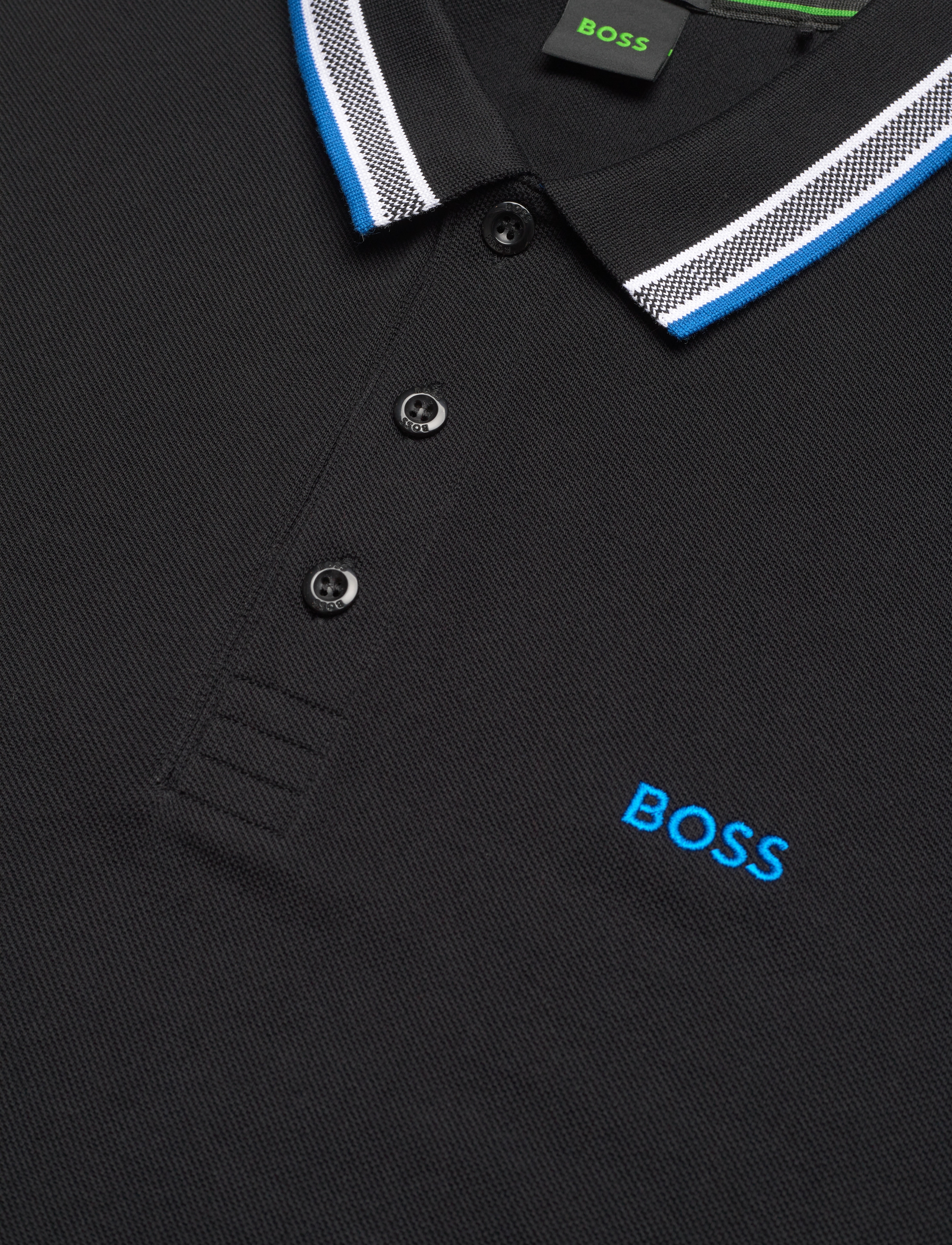 BOSS - Paddy - kortärmade pikéer - black - 2