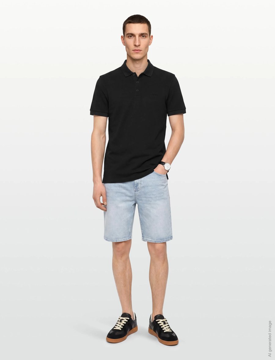 BOSS - Paddy - oberteile & t-shirts - black - 0