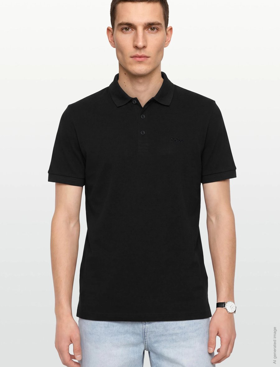 BOSS - Paddy - oberteile & t-shirts - black - 3