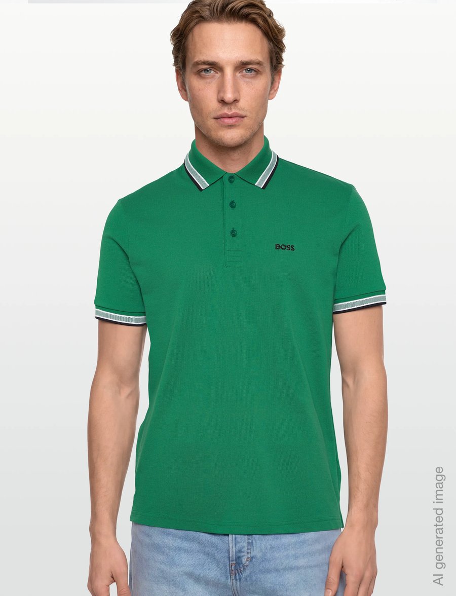 BOSS - Paddy - oberteile & t-shirts - bright green - 3