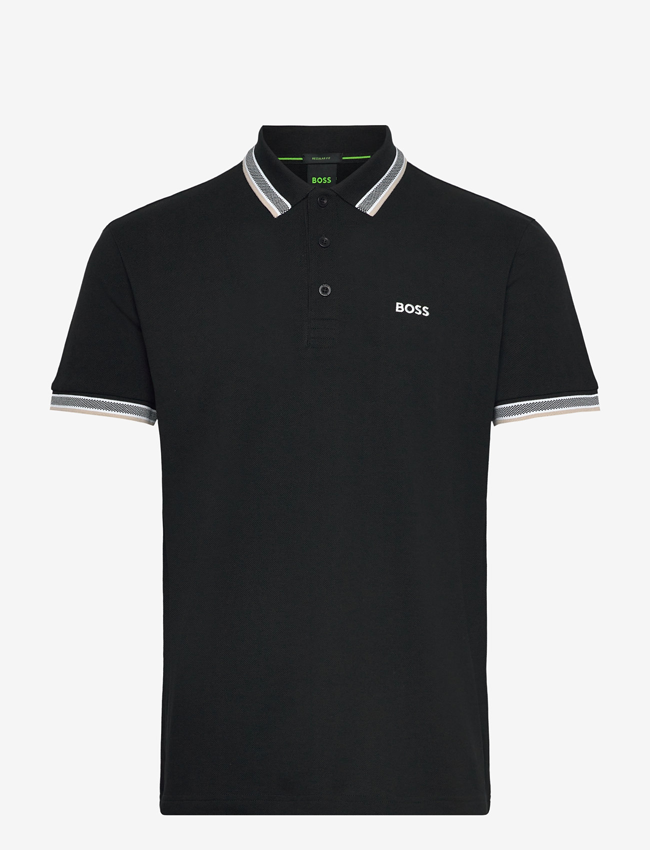 BOSS - Paddy - lühikeste varrukatega polod - charcoal - 0