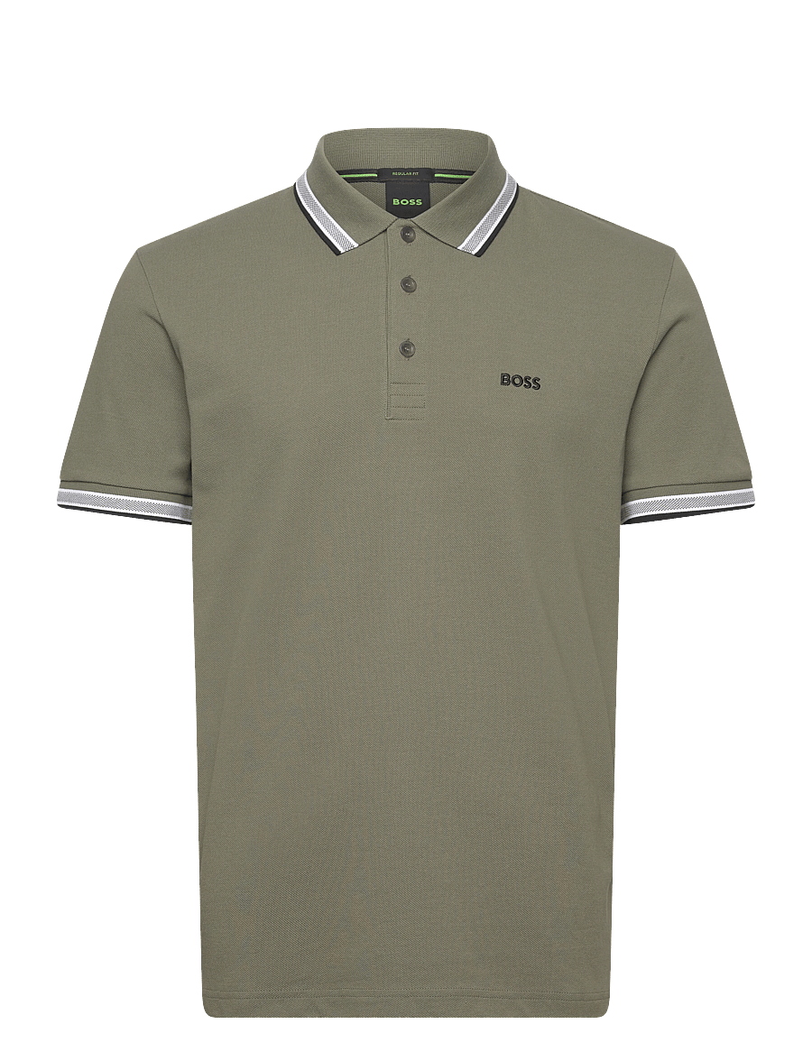 BOSS - Paddy - oberteile & t-shirts - dark beige - 0