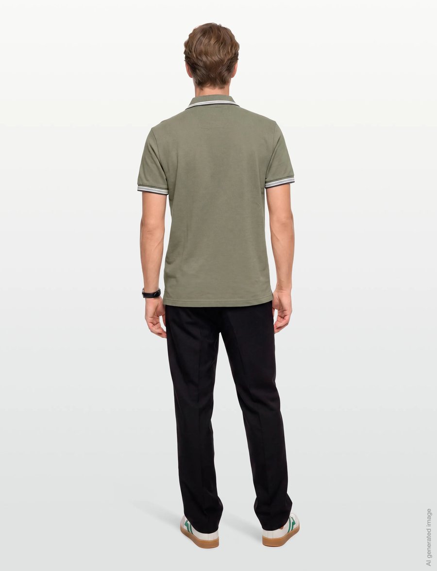 BOSS - Paddy - oberteile & t-shirts - dark beige - 4