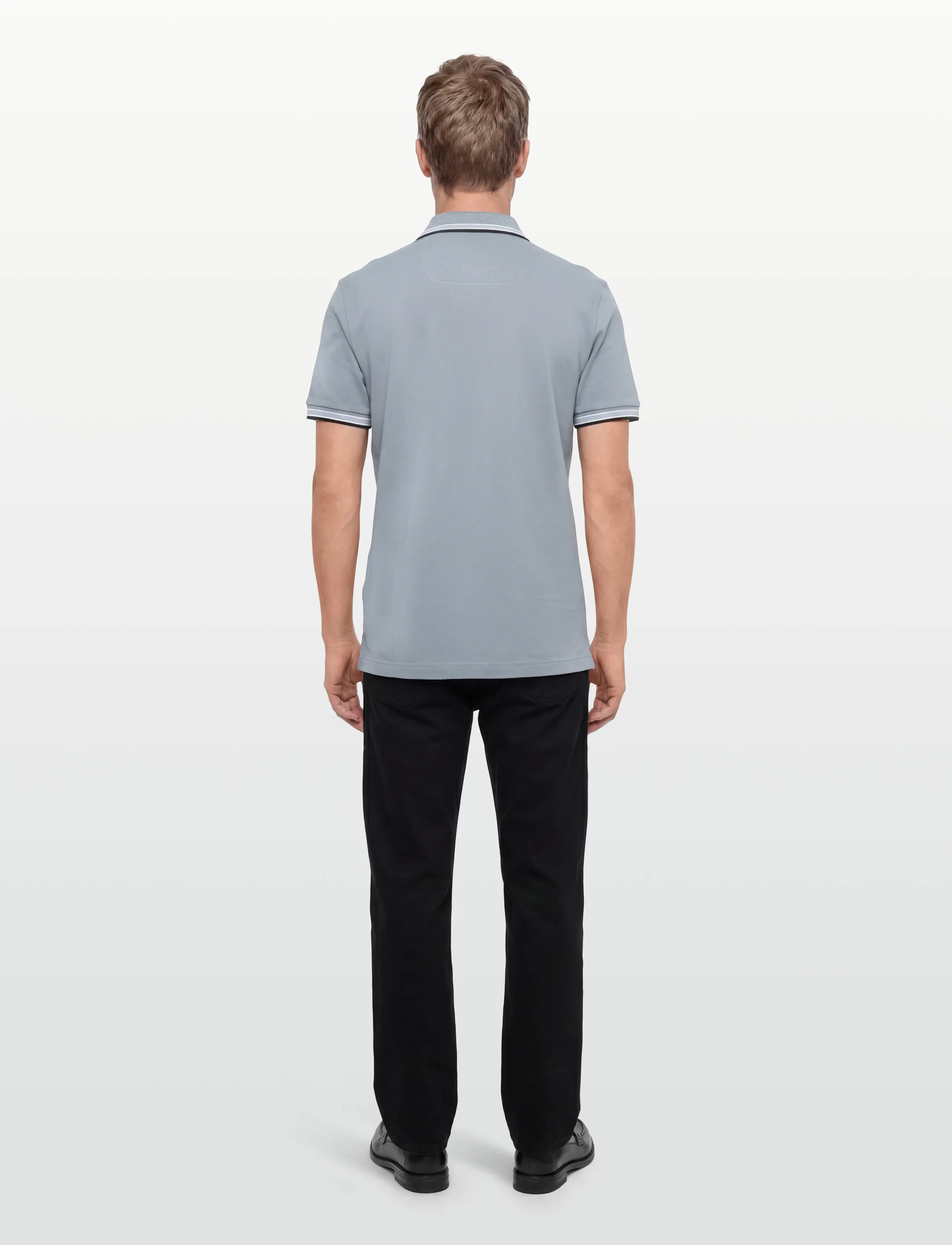 BOSS - Paddy - oberteile & t-shirts - dark grey - 4
