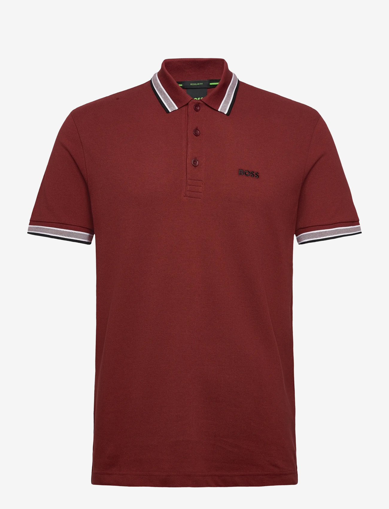 BOSS - Paddy - kortærmede poloer - dark pink - 0