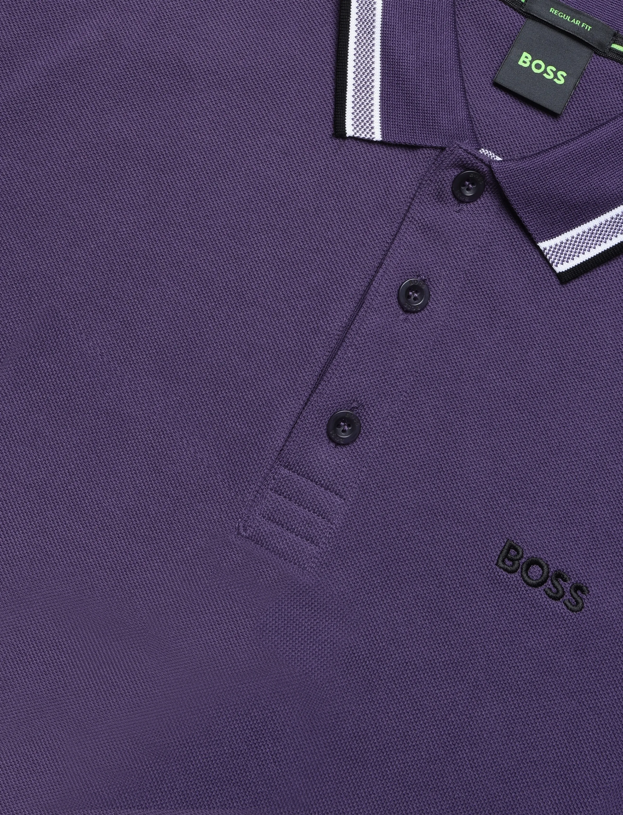 BOSS - Paddy - oberteile & t-shirts - dark purple - 2