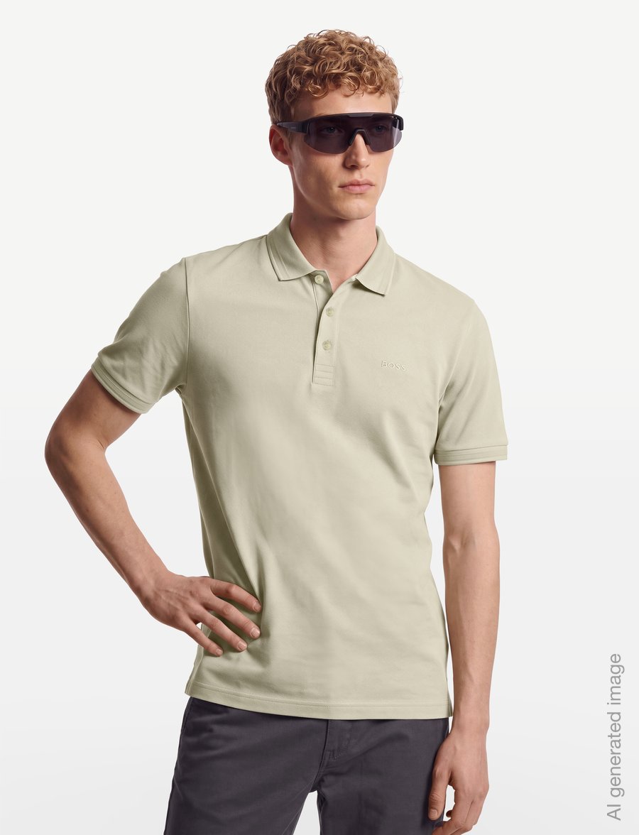BOSS - Paddy - oberteile & t-shirts - light beige - 3