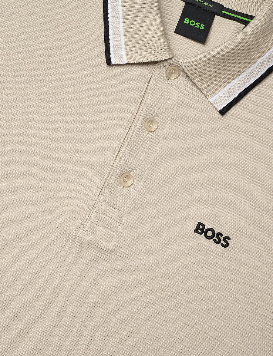 BOSS - Paddy - oberteile & t-shirts - light beige - 2