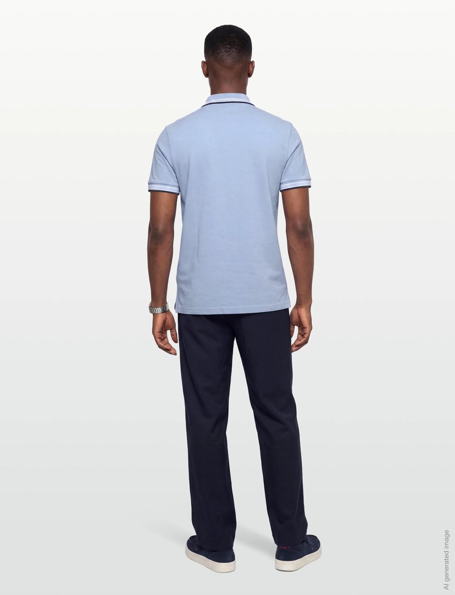 BOSS - Paddy - oberteile & t-shirts - light/pastel blue - 4