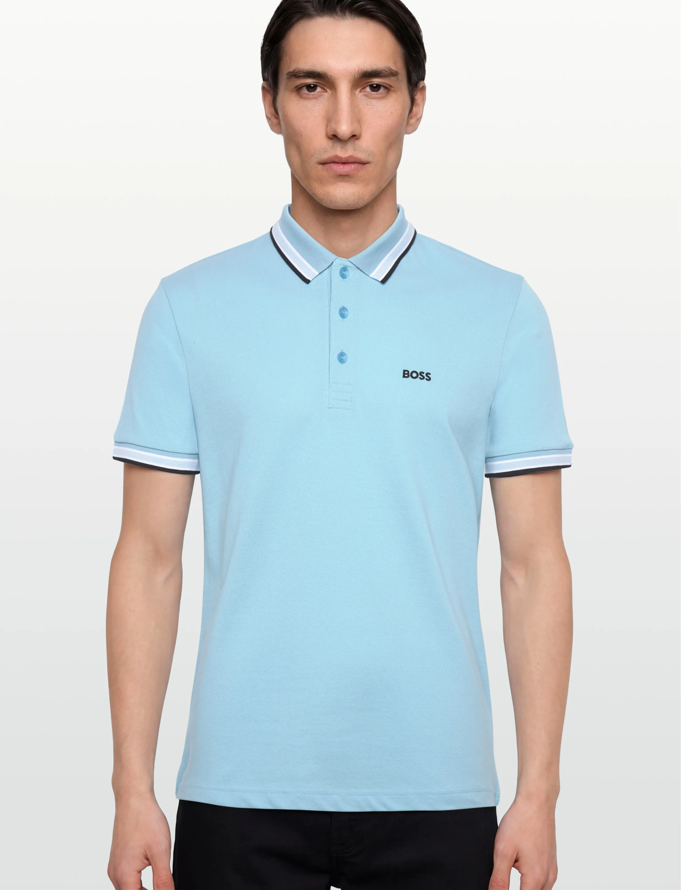 BOSS - Paddy - oberteile & t-shirts - light/pastel blue - 3