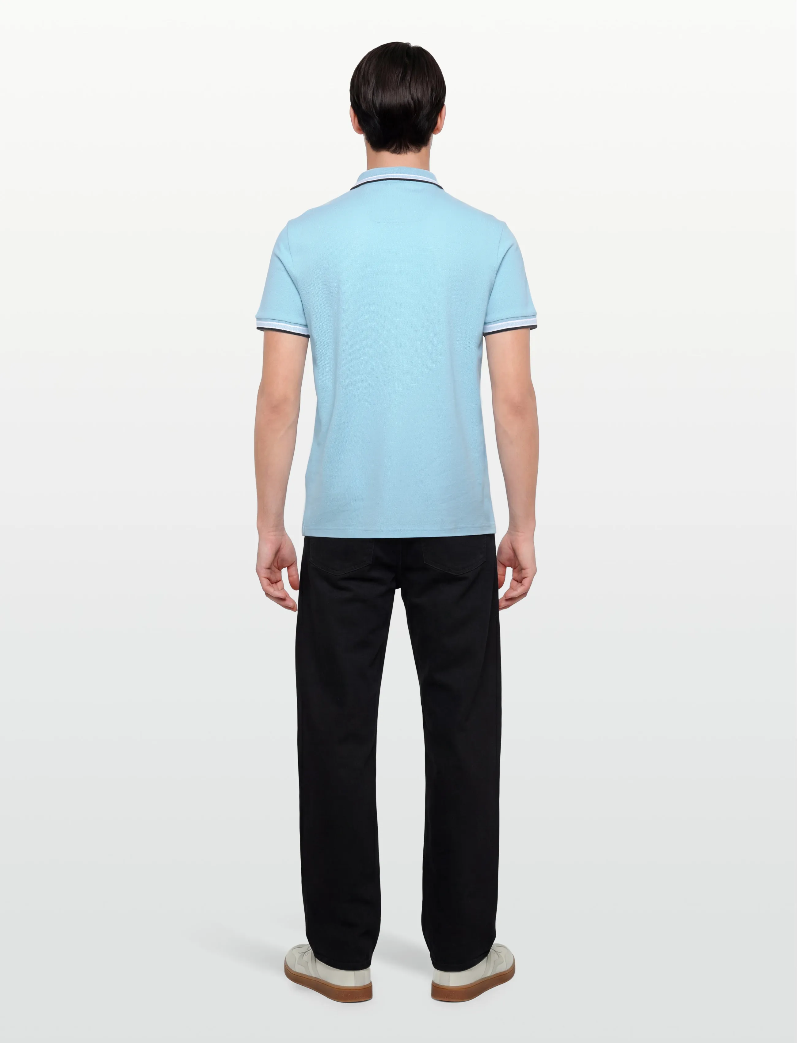BOSS - Paddy - oberteile & t-shirts - light/pastel blue - 4