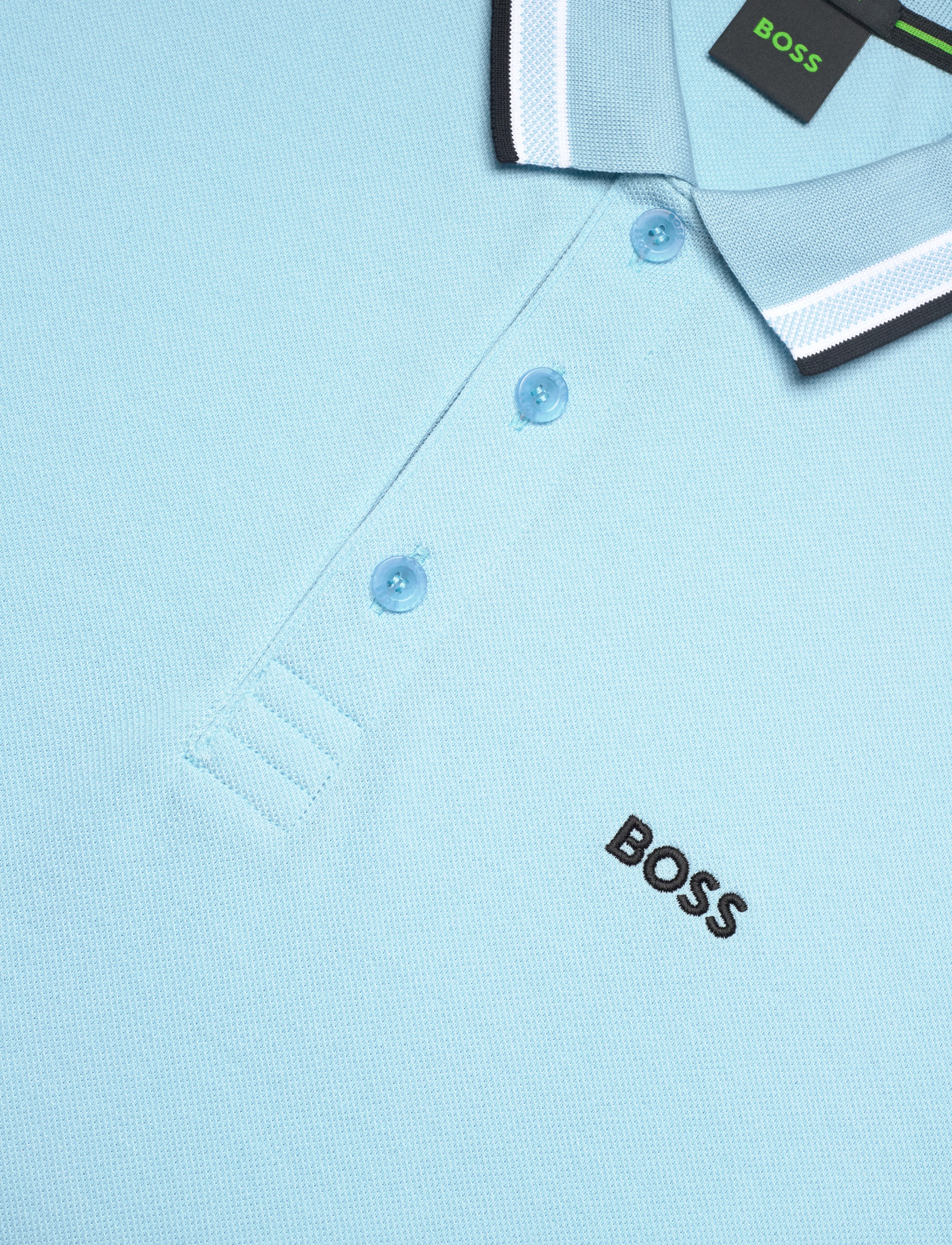 BOSS - Paddy - oberteile & t-shirts - light/pastel blue - 5