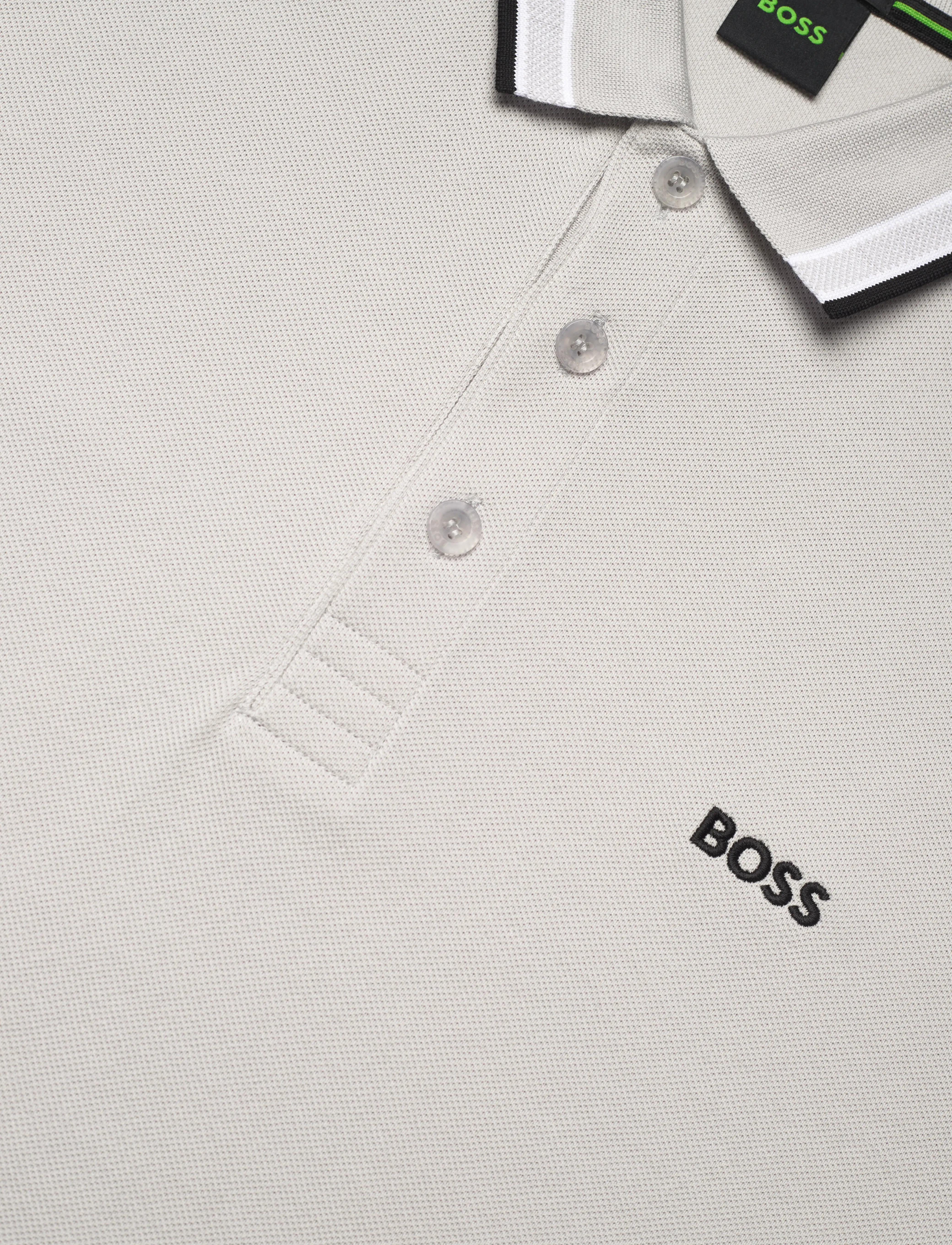 BOSS - Paddy - kortärmade pikéer - light/pastel grey - 2
