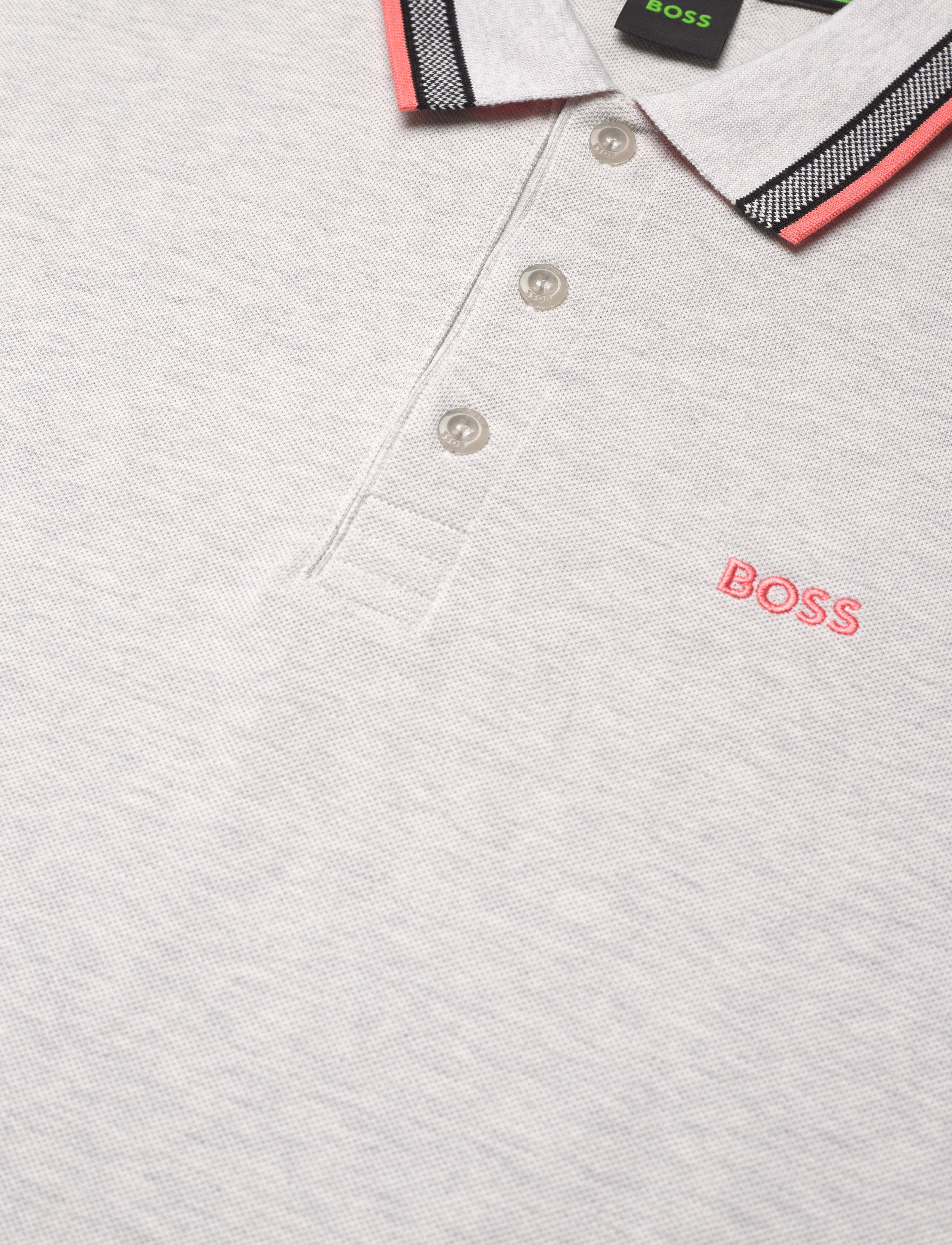 BOSS - Paddy - kortärmade pikéer - light/pastel grey - 2