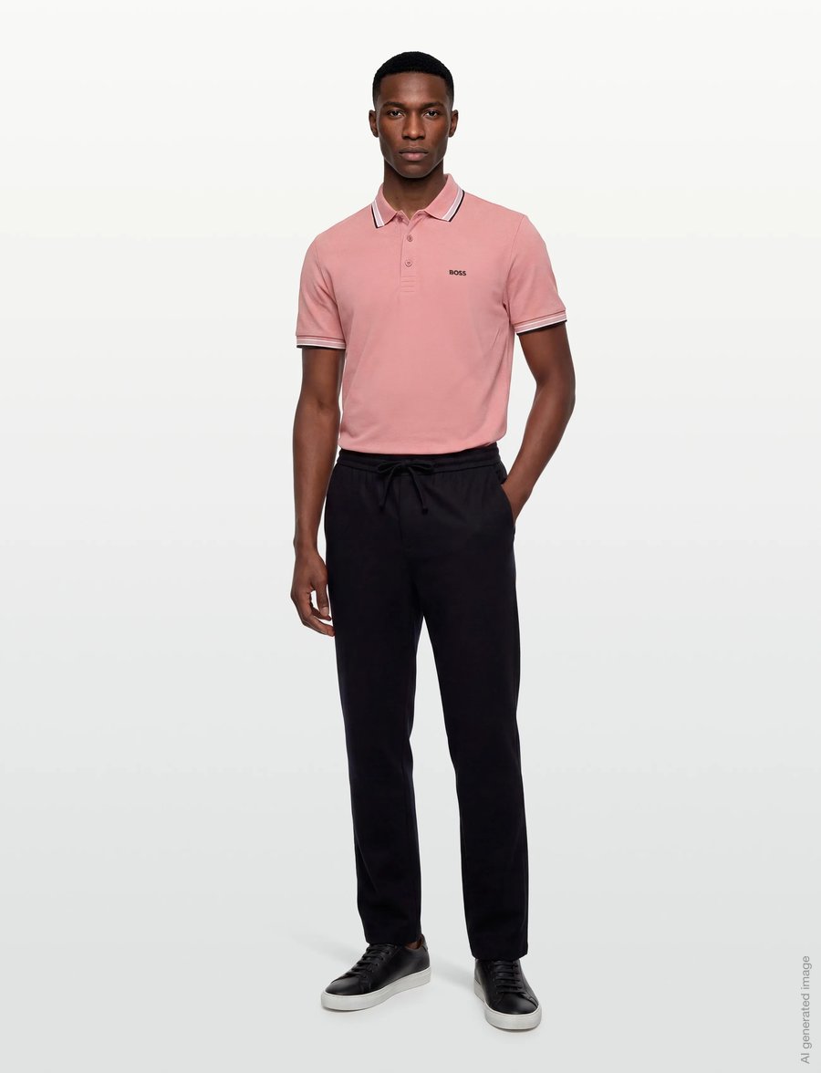 BOSS - Paddy - oberteile & t-shirts - light/pastel pink - 0