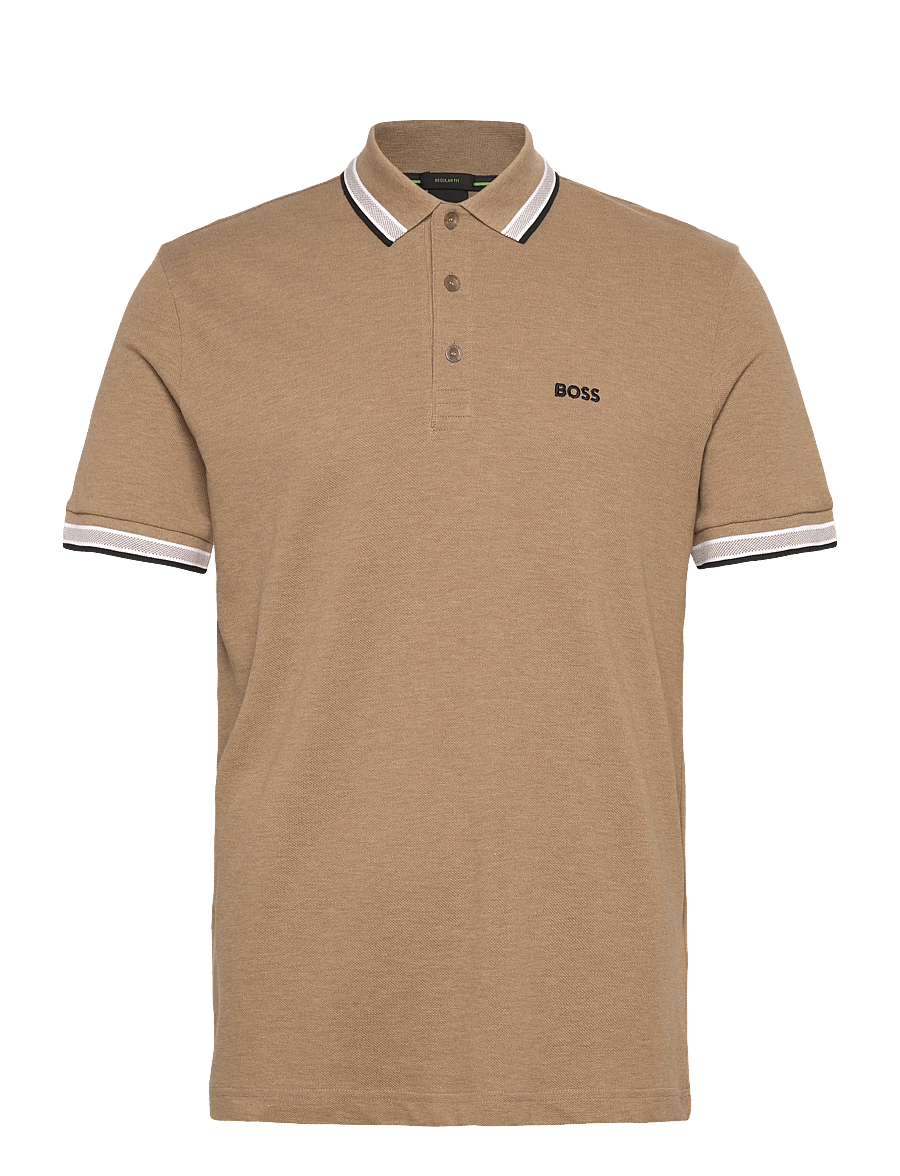 BOSS - Paddy - oberteile & t-shirts - medium beige - 0
