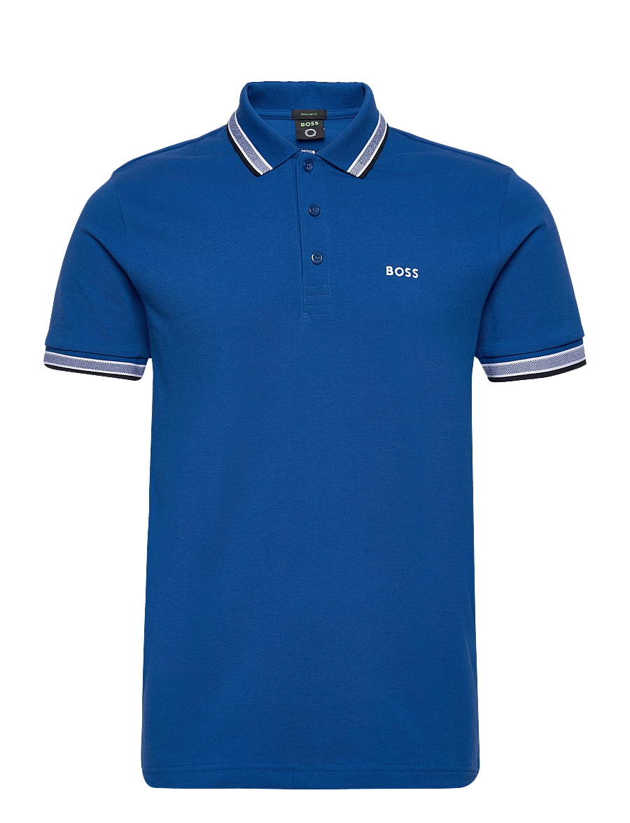 BOSS - Paddy - oberteile & t-shirts - medium blue - 1