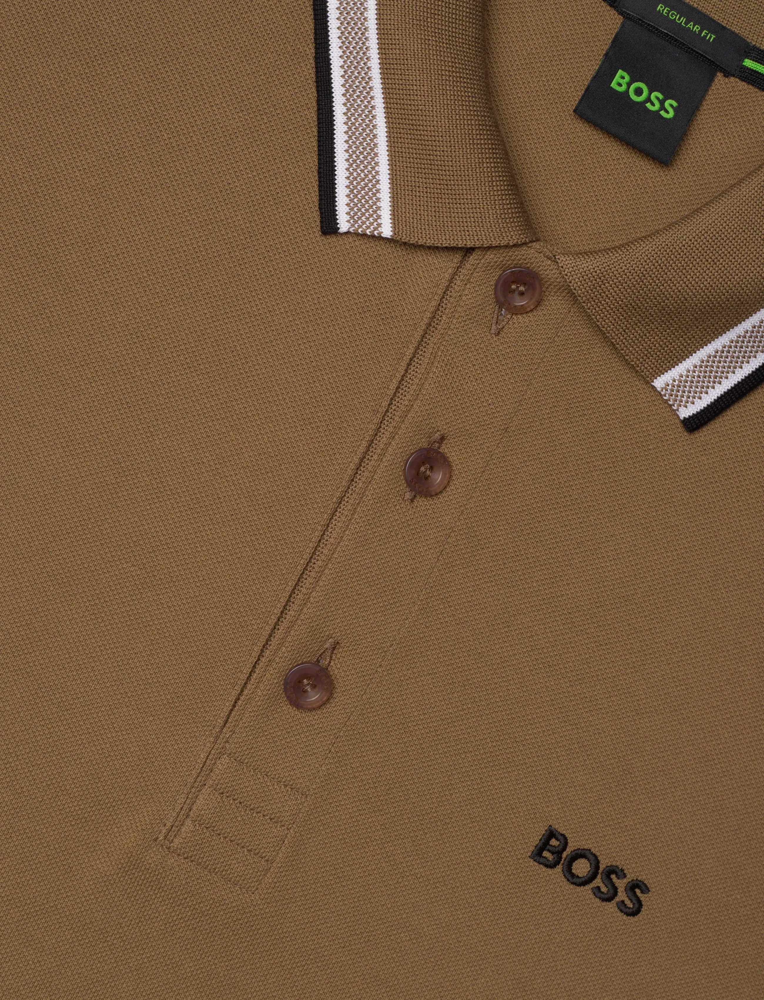 BOSS - Paddy - toppe & t-shirts - medium brown - 2
