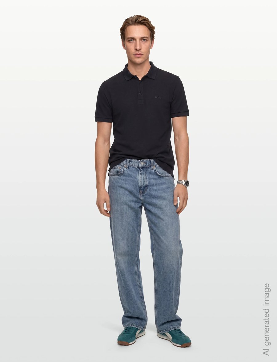 BOSS - Paddy - oberteile & t-shirts - navy - 0