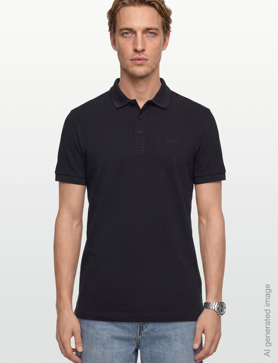 BOSS - Paddy - oberteile & t-shirts - navy - 3