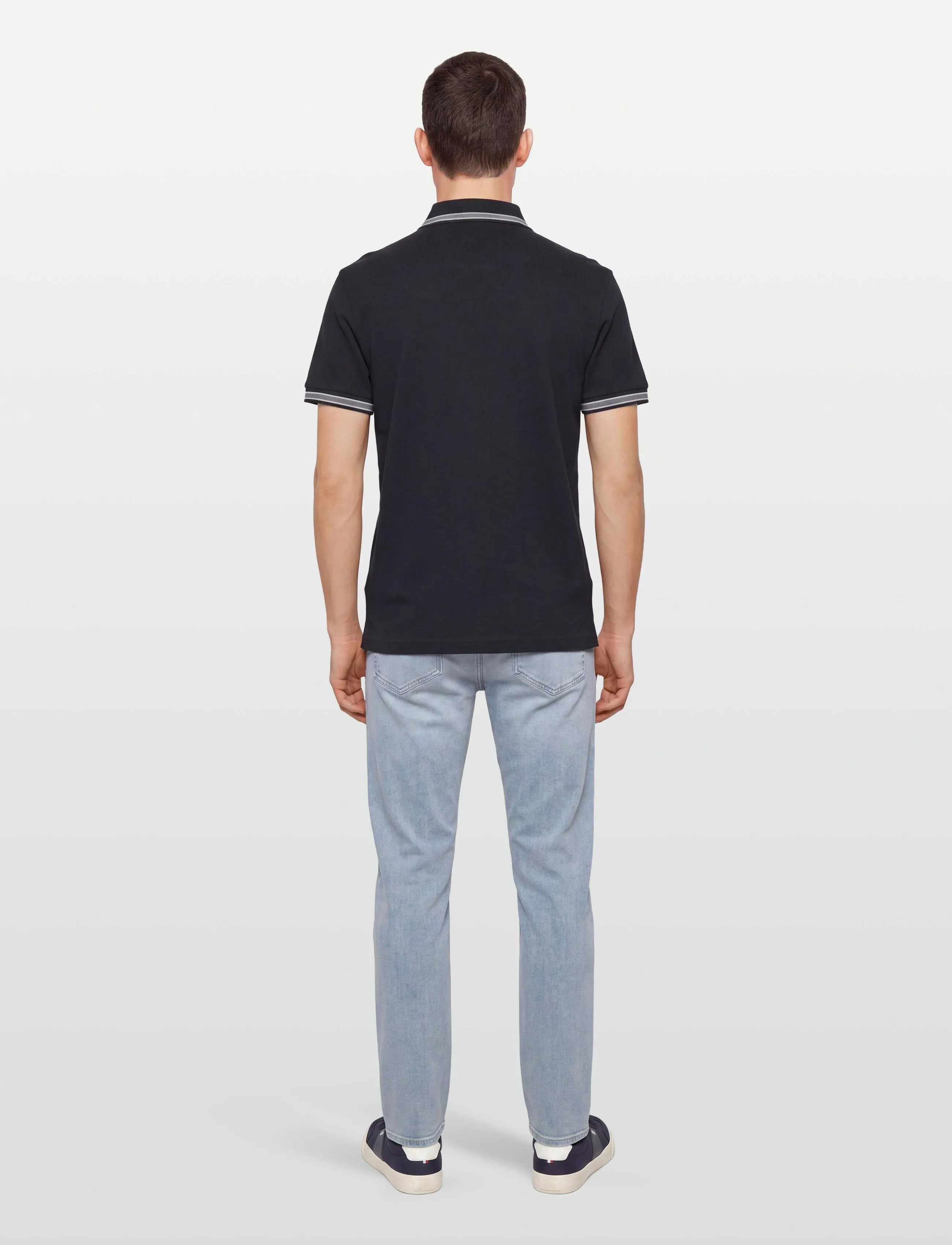 BOSS - Paddy - kortärmade pikéer - navy - 4