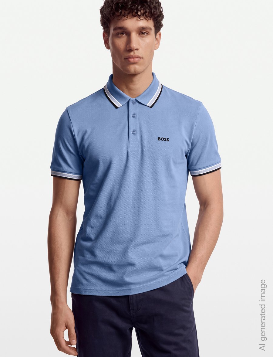 BOSS - Paddy - alussärgid ja t-särgid - open blue - 3