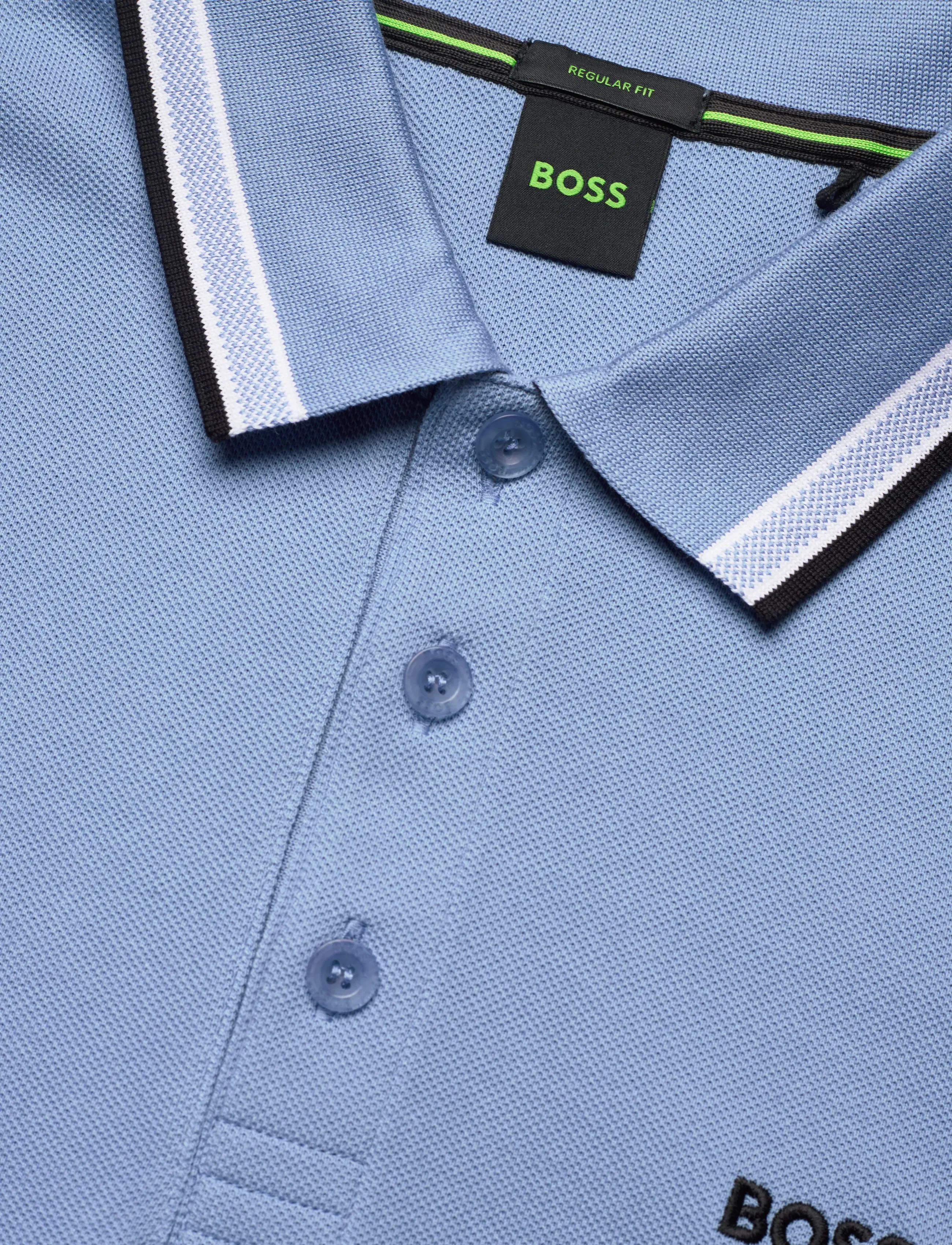 BOSS - Paddy - polos - open blue - 2