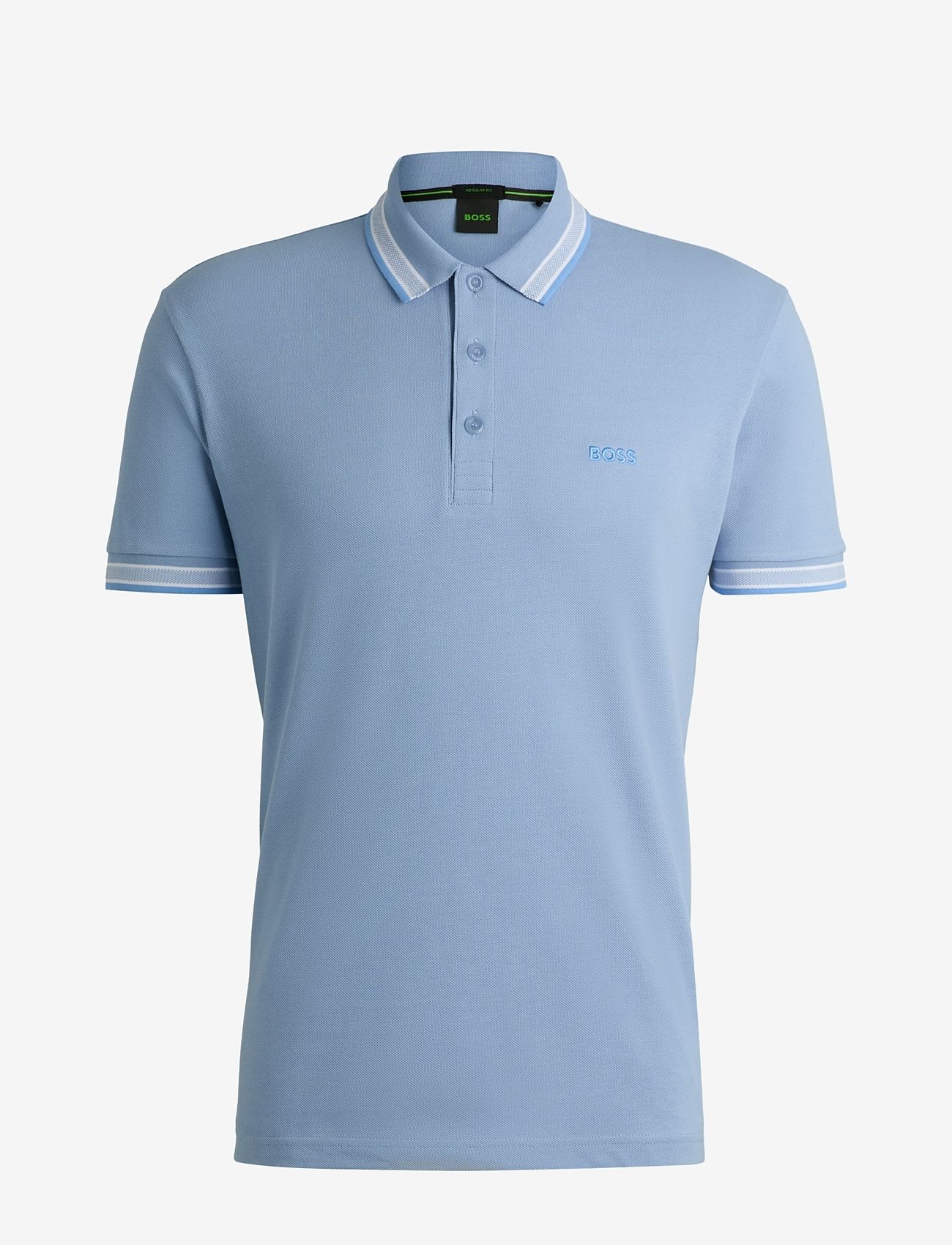 BOSS - Paddy - kortærmede poloer - open blue - 0