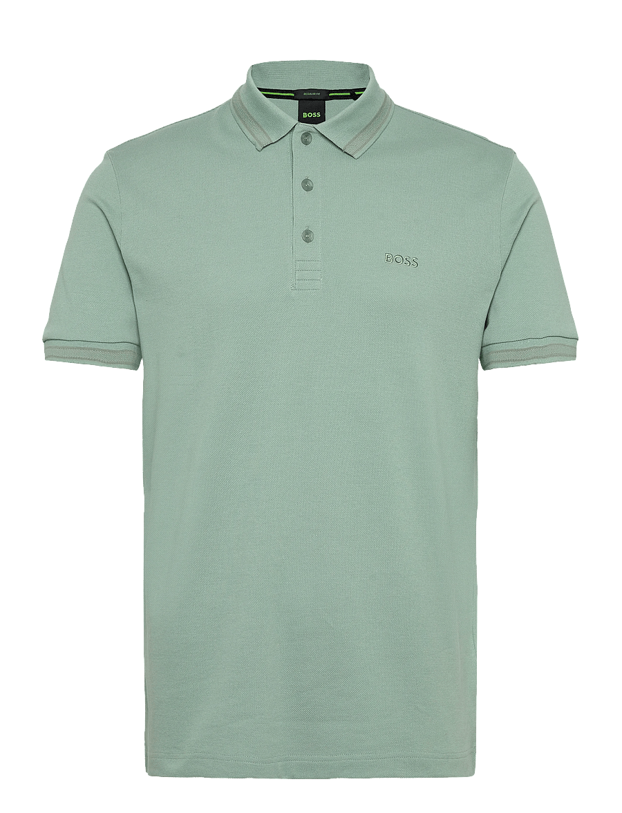 BOSS - Paddy - oberteile & t-shirts - open green - 0