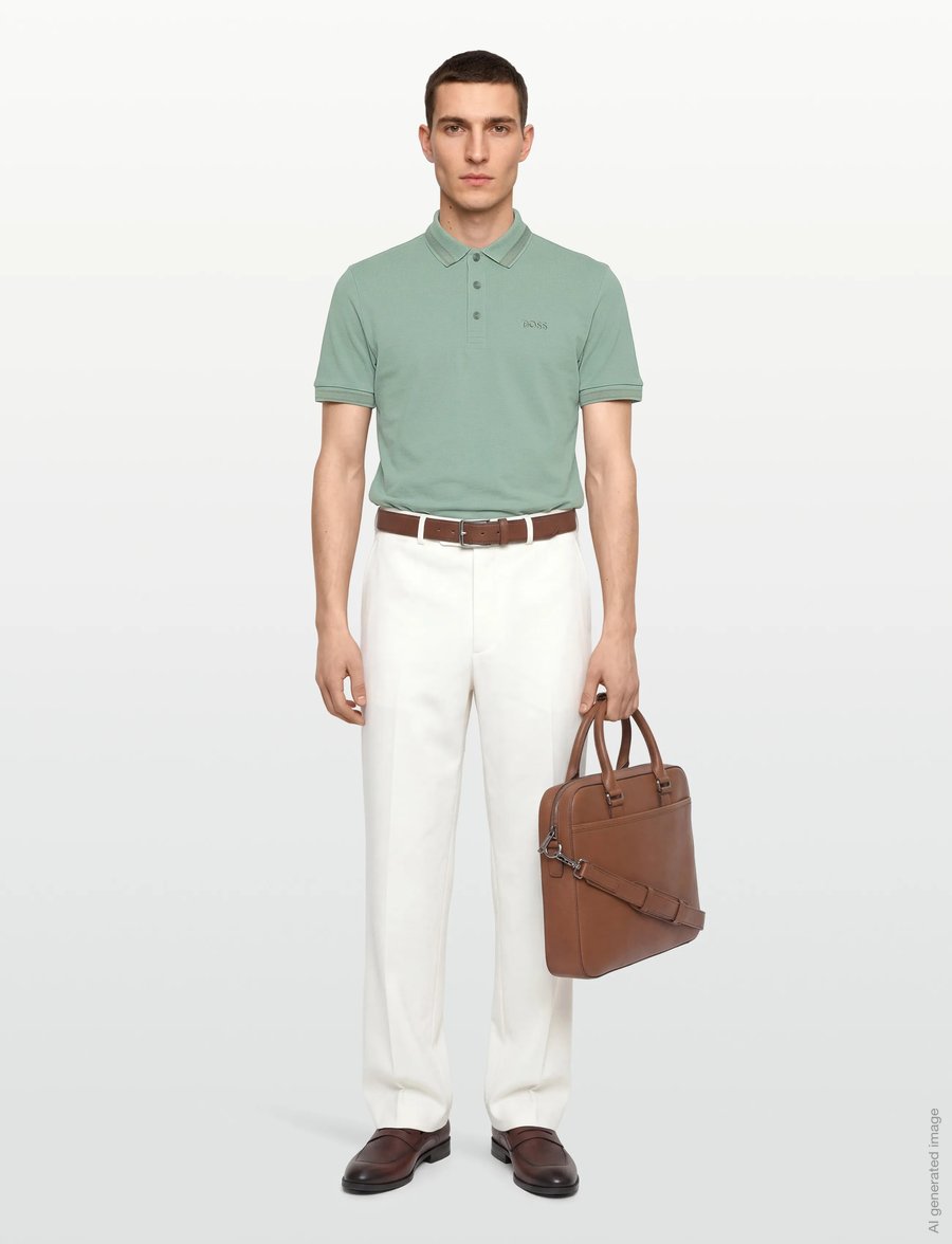 BOSS - Paddy - oberteile & t-shirts - open green - 0
