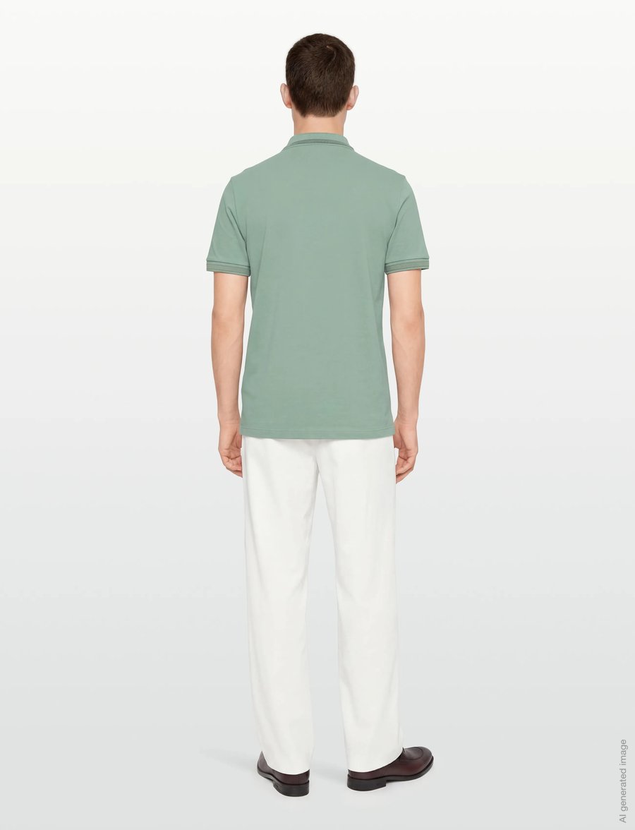 BOSS - Paddy - oberteile & t-shirts - open green - 4