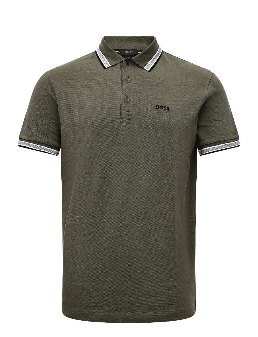 BOSS - Paddy - oberteile & t-shirts - open green - 0