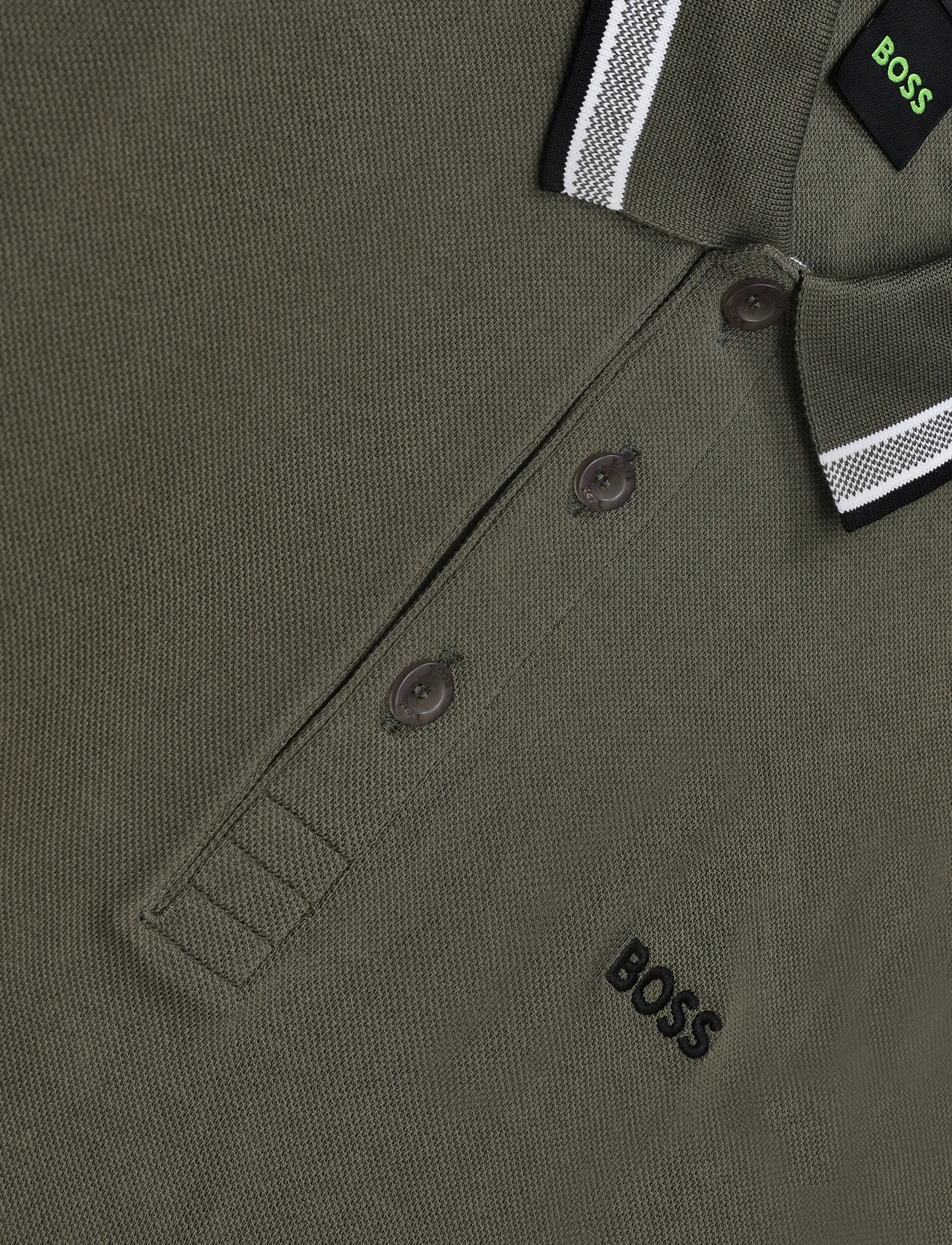 BOSS - Paddy - oberteile & t-shirts - open green - 2