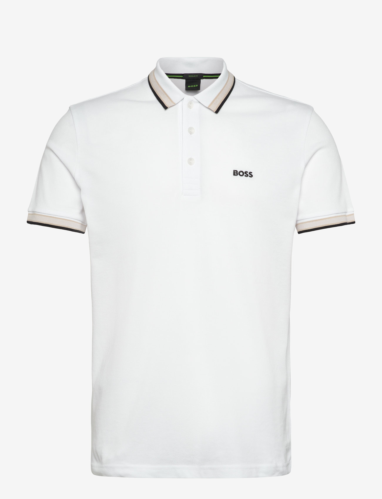 BOSS - Paddy - kortærmede poloer - open white - 0