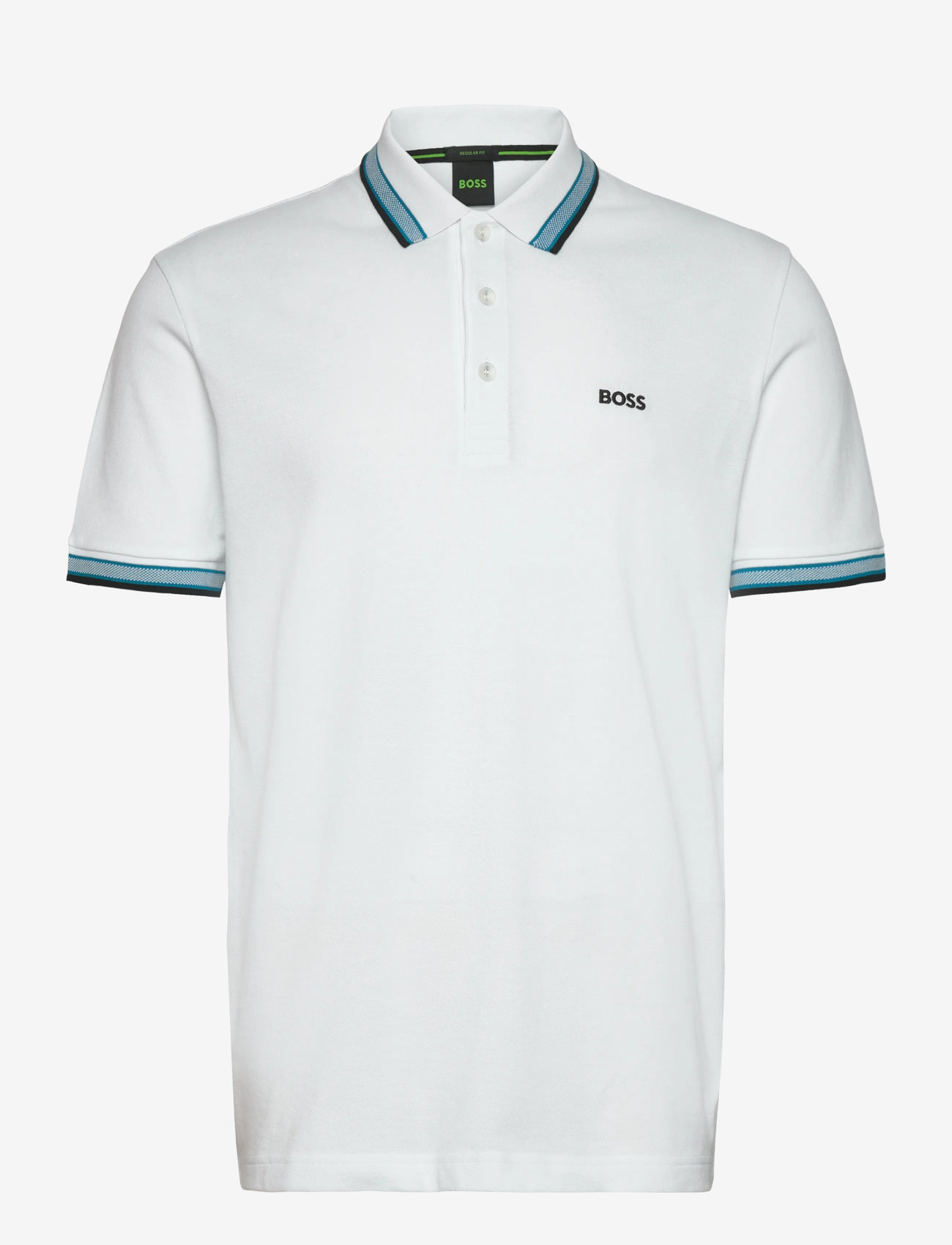 BOSS - Paddy - kortærmede poloer - open white - 0