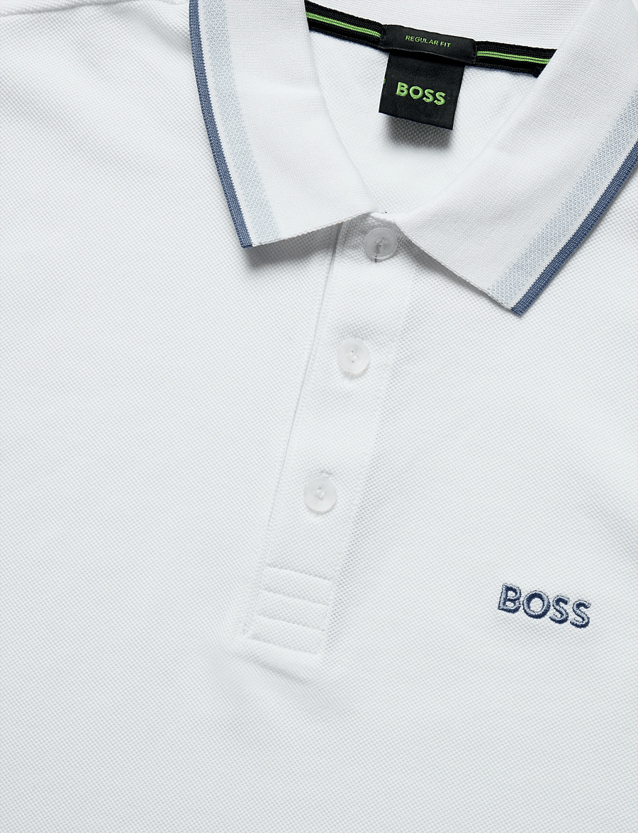 BOSS - Paddy - oberteile & t-shirts - open white - 5