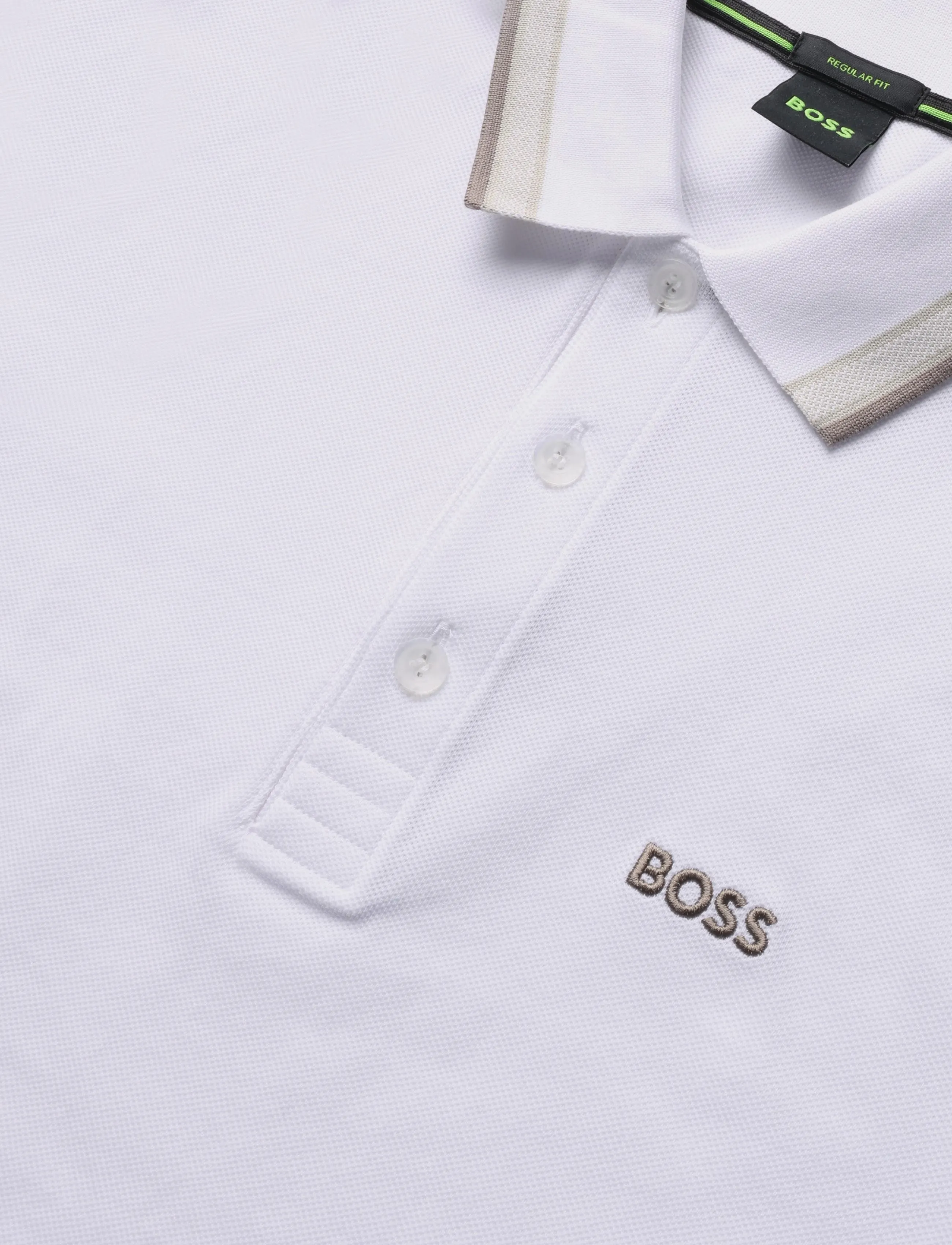 BOSS - Paddy - kurzärmelig - open white - 2
