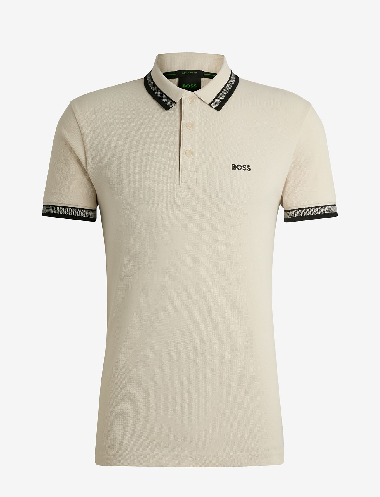 BOSS - Paddy - kortærmede poloer - open white - 0