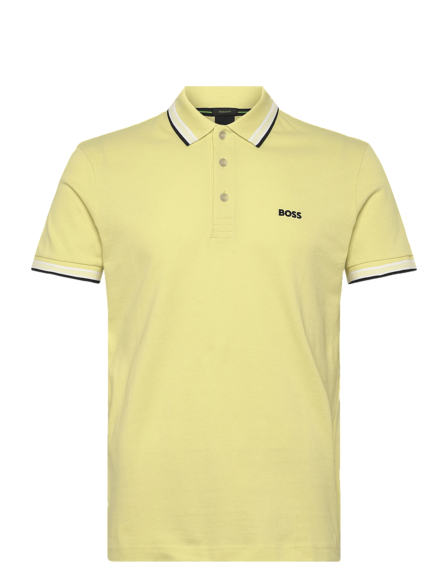 BOSS - Paddy - oberteile & t-shirts - open yellow - 0
