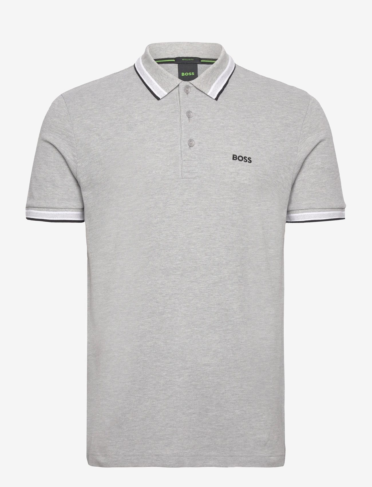 BOSS - Paddy - kortærmede poloer - silver - 0