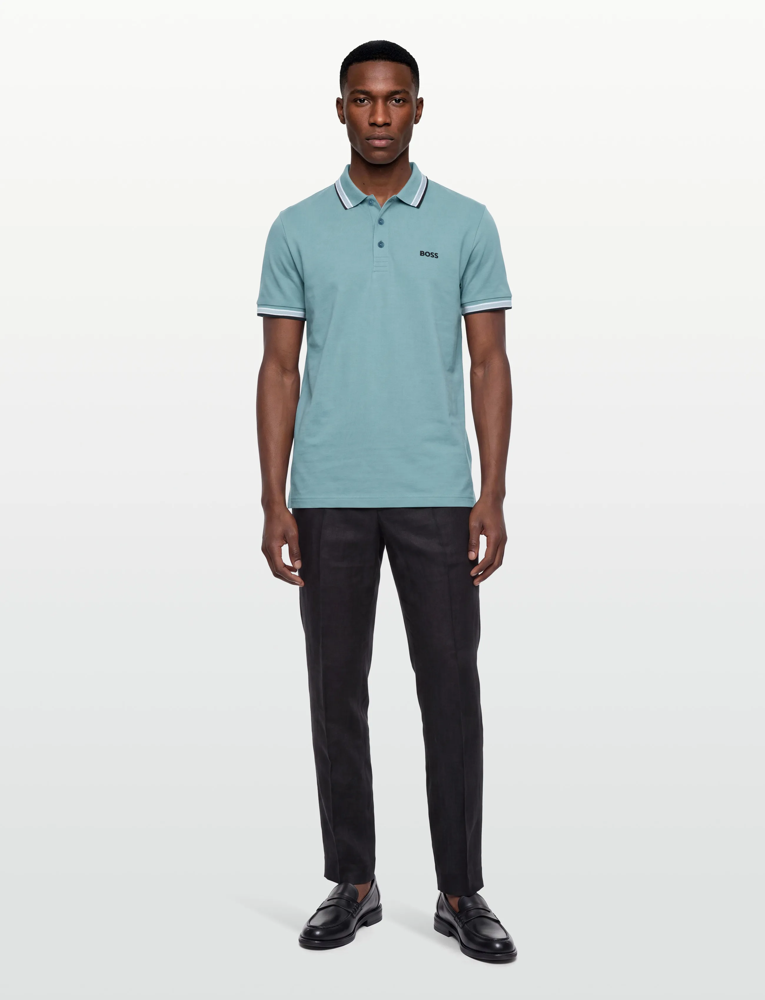 BOSS Paddy, S, Blue, Poloer > Kortærmede, Herre